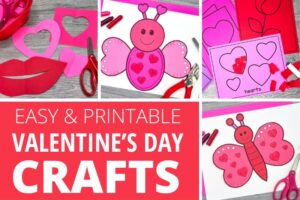 Easy Printable Valentine Crafts for Every Classroom: Perfect for Teachers
