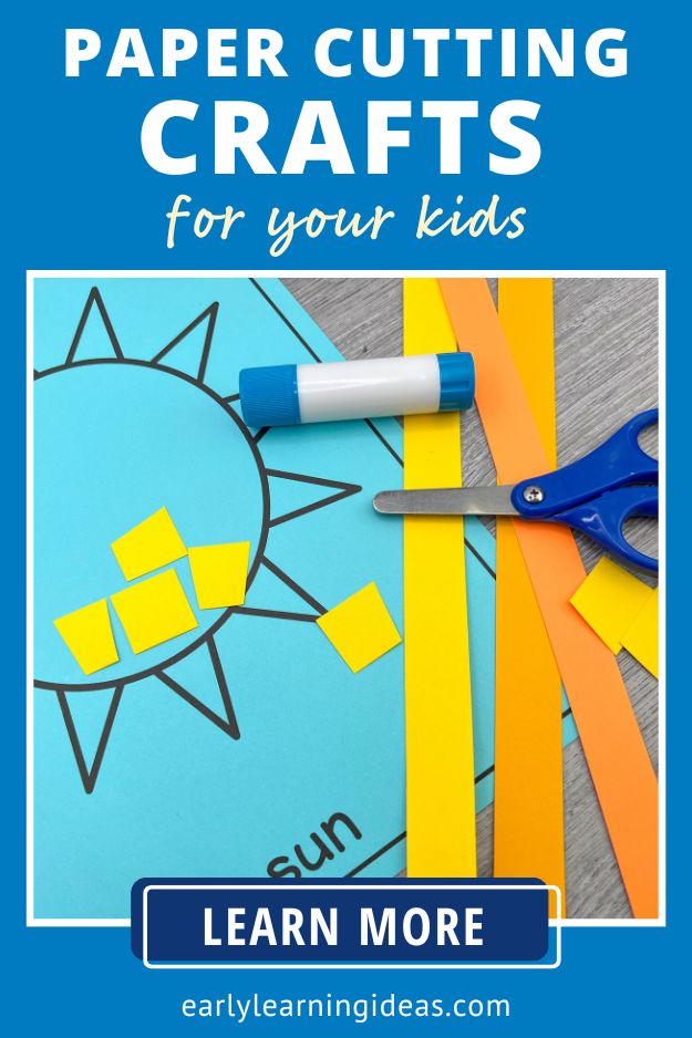 Paper Cutting Crafts for Kids: Easy Crafts to Build Fine Motor Skills