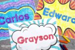 Use Editable Name Coloring Pages for Fun Name Art Activities