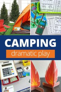 camping dramatic play