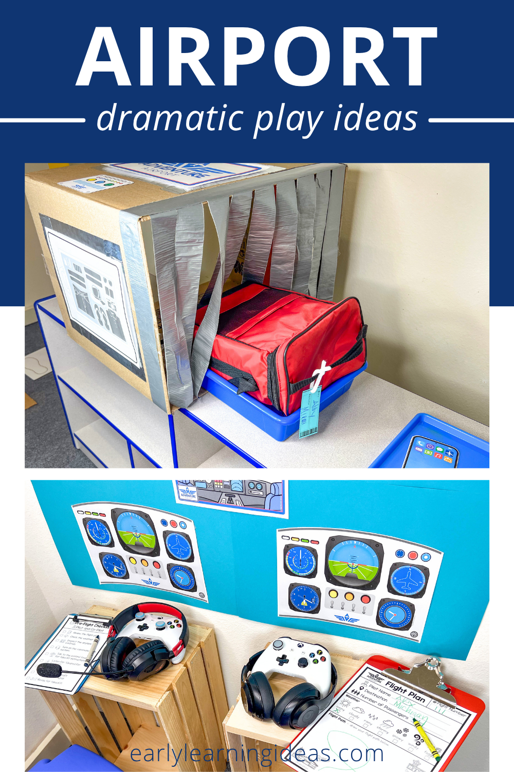 airport dramatic play center