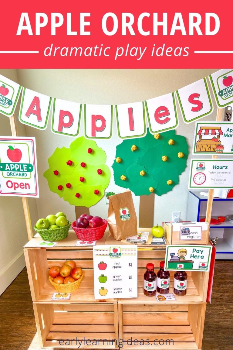 Create an Apple Orchard Dramatic Play Area with These Simple Ideas