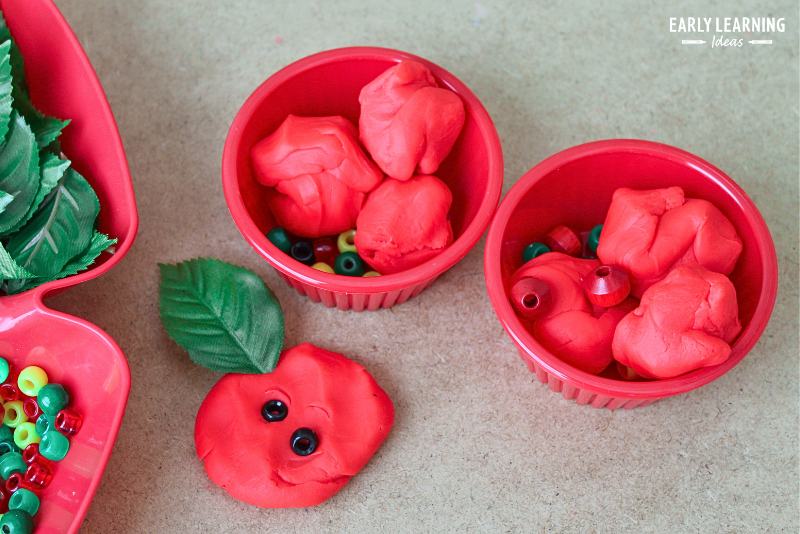 apple playdough