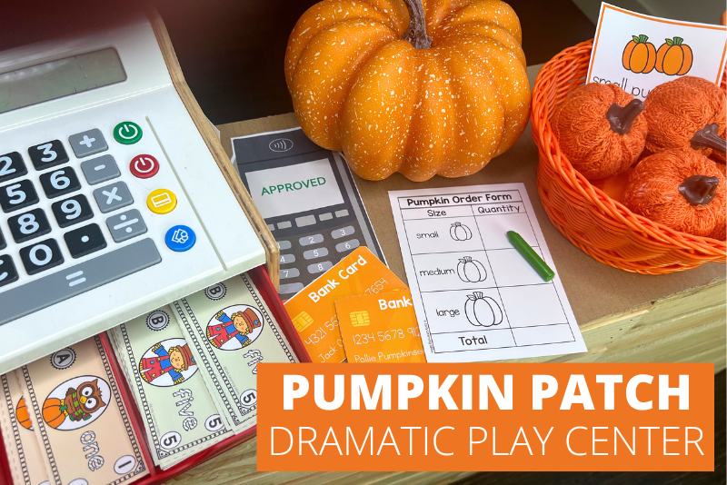 pumpkin patch dramatic play center