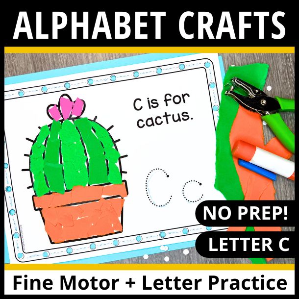 Letter C craft activity
