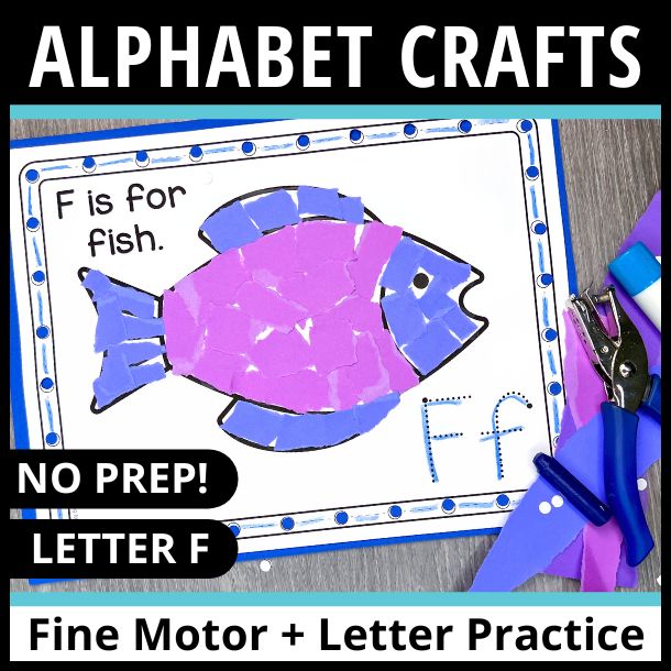 Letter F Craft Activity ish Craft
