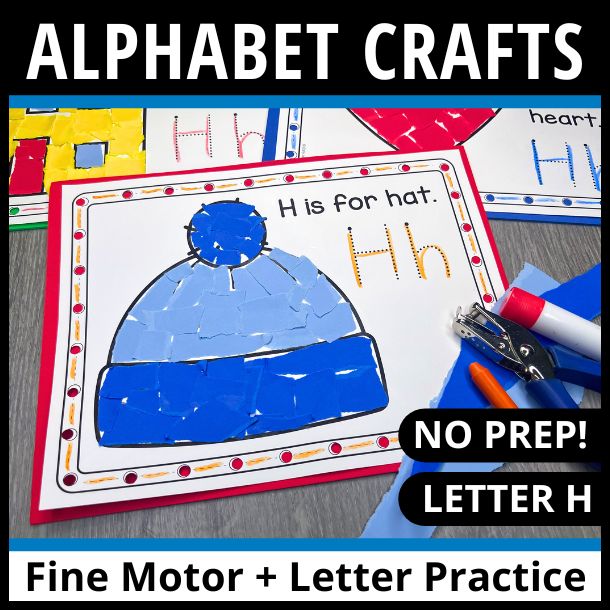 Letter H Craft Activity Hat Craft
