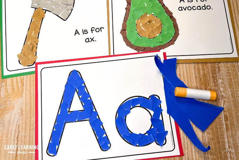 Crafts for the letter A