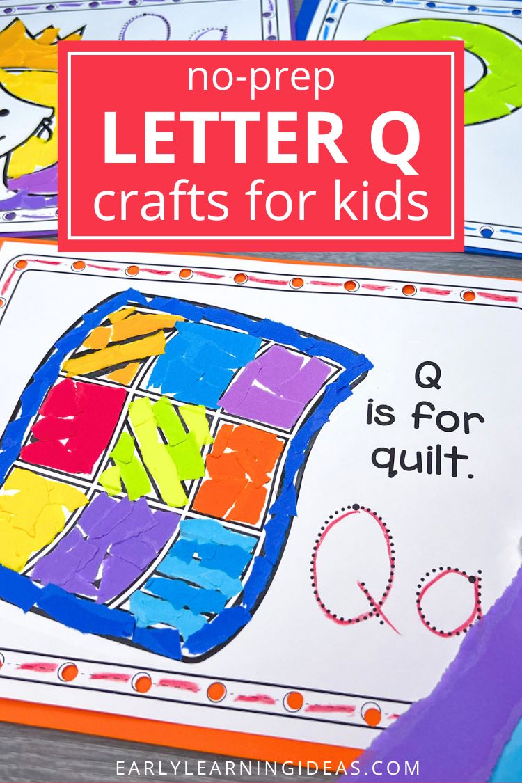 Fun Easy Letter Q Crafts For Preschool Kids
