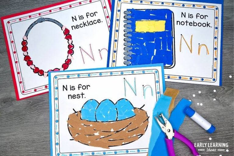 Easy and Creative Letter N Crafts for Preschool