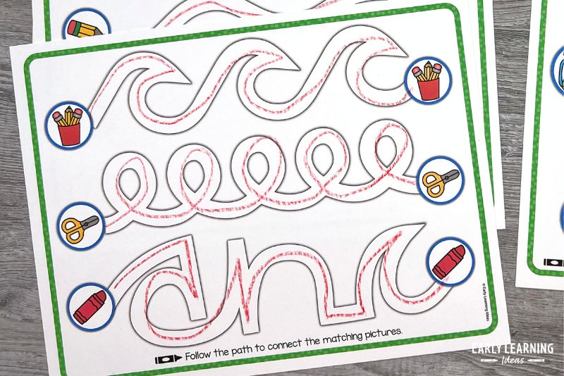 maze for fine motor practice