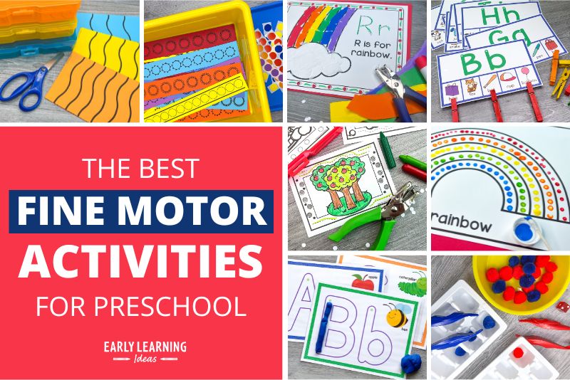 Fine motor activities for preschool