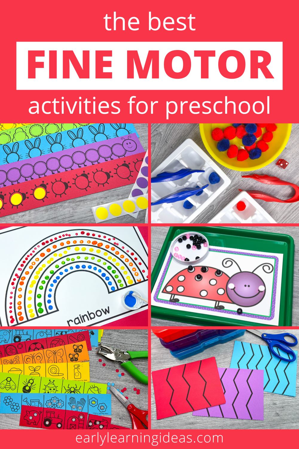 fine motor activities for preschool kids