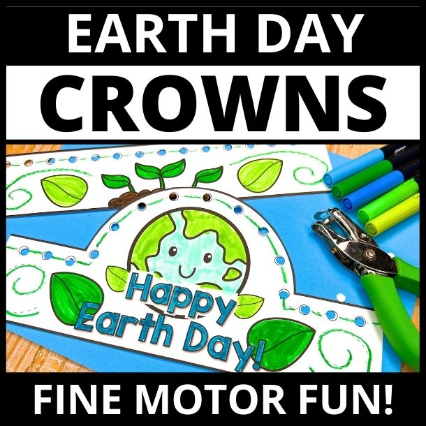 Earth Day Crown Craft
