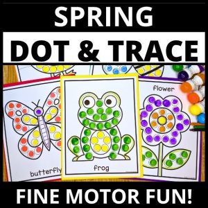 Dot Marker Coloring Sheets with a Skill-Building Twist