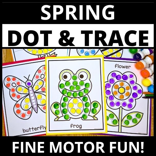 Spring Dot Marker Painting Printables