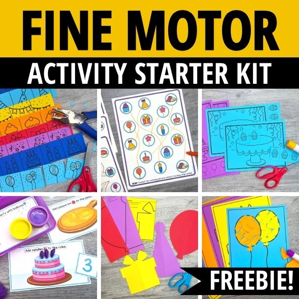 Fine Motor Activities Starter Kit